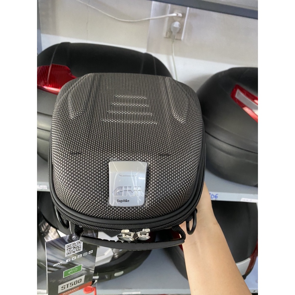 Túi cài bình xăng Givi ST500, túi Tanklock ST500, hàng chính hãng, mới 100%
