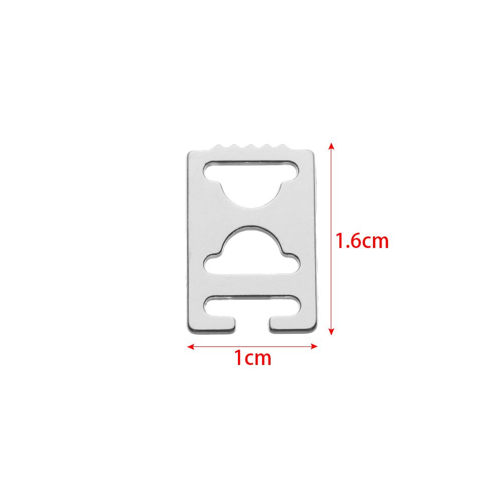 Set 4/8 khóa dây giày không cần buộc nhanh bằng kim loại thông dụng