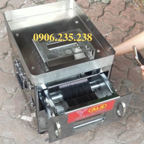 MÁY THÁI THỊT THAY DAO ALS-1100W ĐA NĂNG THÁI 200KG/H  ĐA DẠNG KÍCH CỠ BẢO HÀNH 12 THÁNG