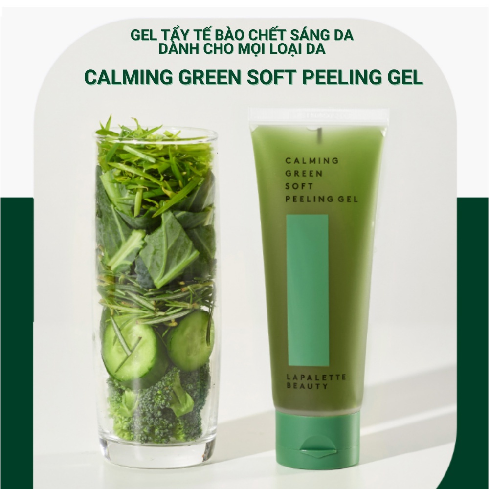 Lapalette Beauty Gel tẩy tế bào chết Calming Green Soft Peeling Gel 100ml