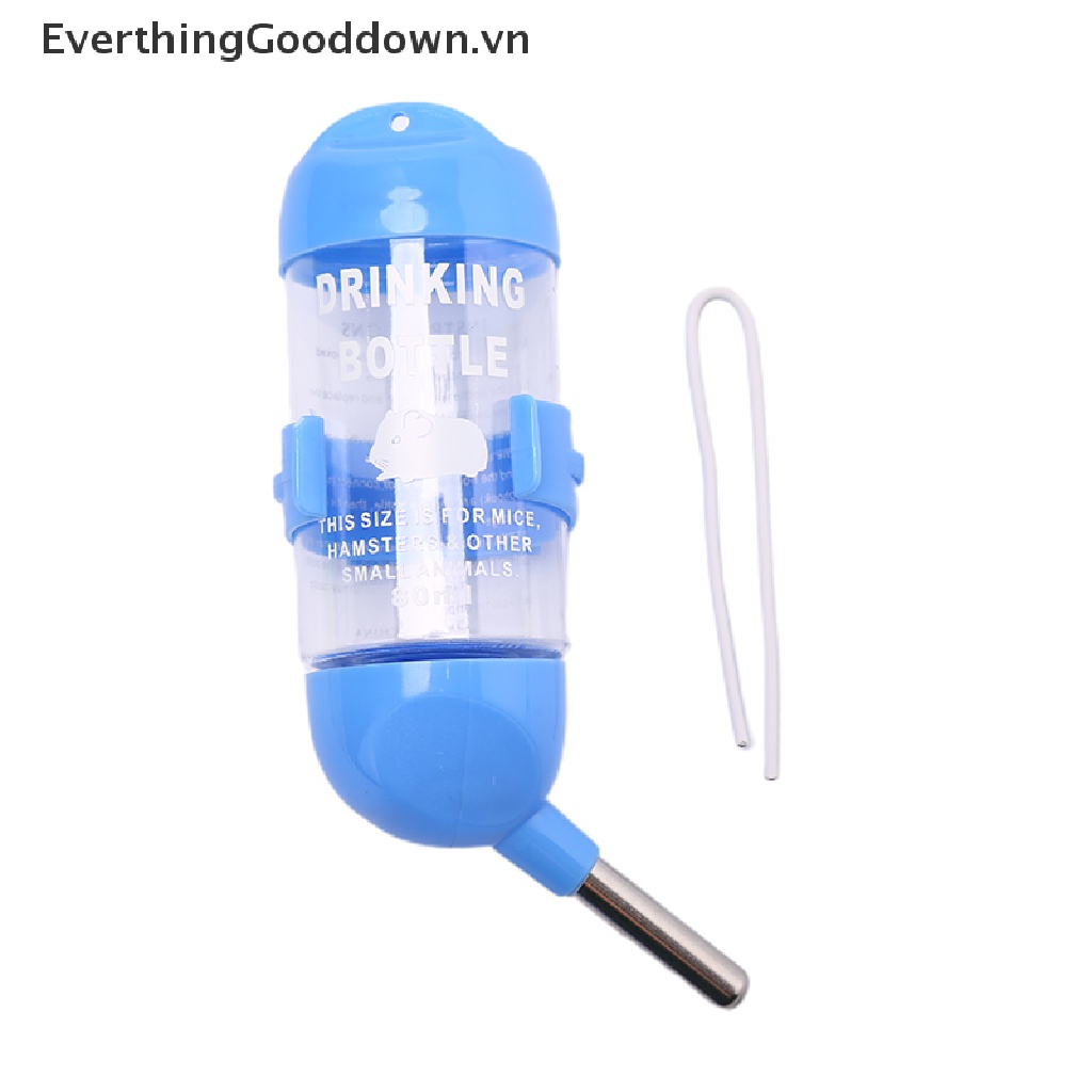 Bình Uống Nước 80ml Bằng Nhựa Cho Chuột Hamster