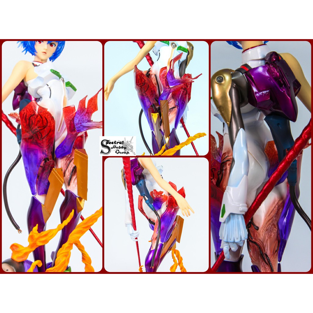 Mô hình nhựa Figure 1/4 EVA Evangelion Ayanami Rei Asuka - Xinhao chất lượng cao