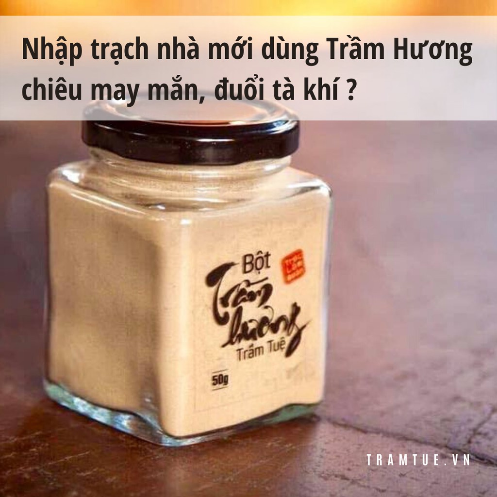 Bột trầm hương xông / Bột trầm hương tự nhiên xông phòng thư giãn, thanh tẩy khí, diệt khuẩn, hạn chế nấm mốc