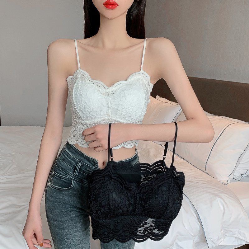 Áo bra ren hoa thiết kế croptop 1818