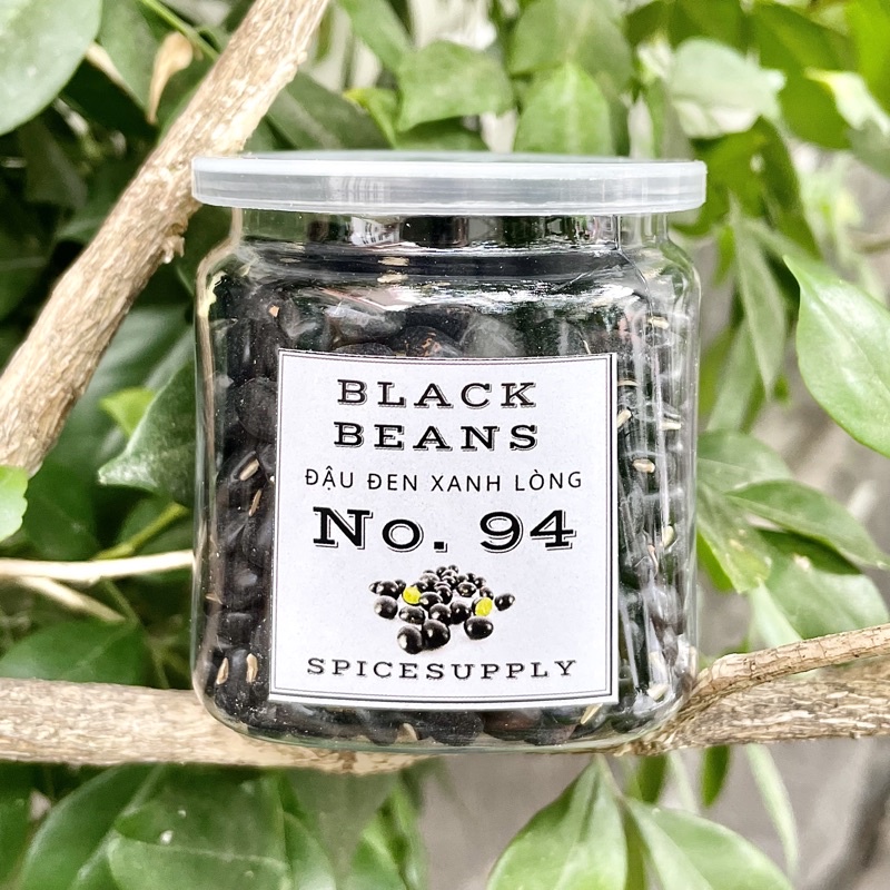 Black Bean non-GMO - Đậu Đen Nguyên Hạt Argentina không biến đổi gen Hũ 110g