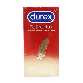 10 Hộp bao cao su Durex Fetherlite siêu mỏng loại lớn - mẫu mới