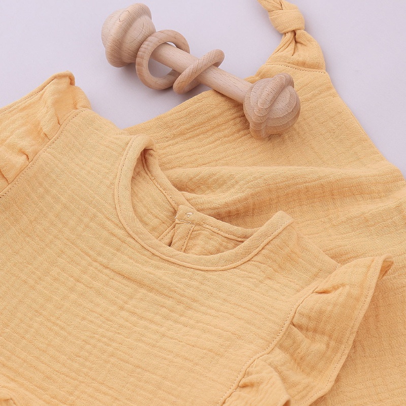 Set 5 Khăn Lau Mặt / Ti Giả Hình Vuông Có Dây Xích Đeo Cổ Cho Bé Sơ Sinh