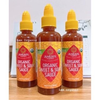 Tương ớt chua ngọt không cay hữu cơ Asian Organic