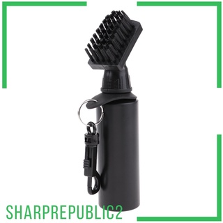 Golf Club Cleaning Brush Self-Contained Water Brush Club Cleaner with Clip