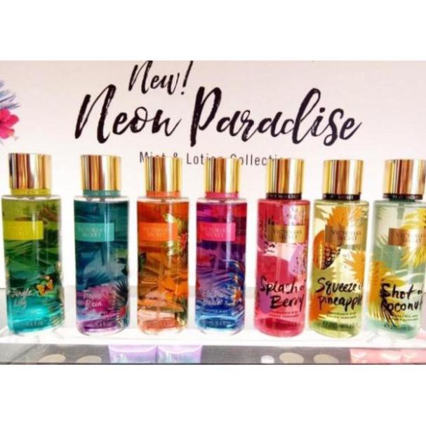 Xịt Thơm Body Mist Victoria’s Secret - NEON PARADISE (30ml-50ml-100ml) | BigBuy360 - bigbuy360.vn