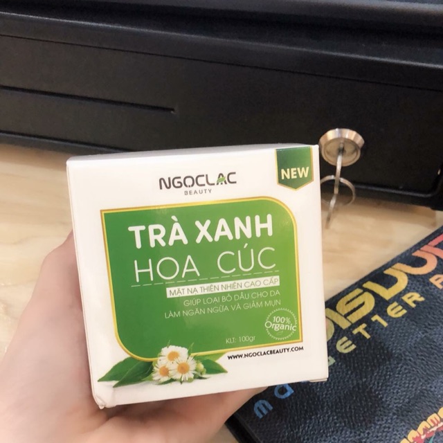 Mask trà xanh hoa cúc