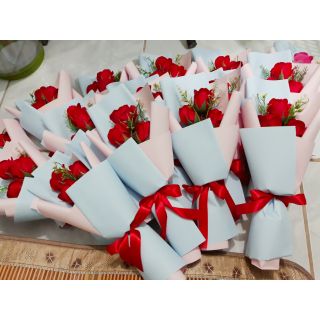 Hoa hồng sáp 3 bông tặng cô giáo , tặng mẹ, tặng đồng nghiệp