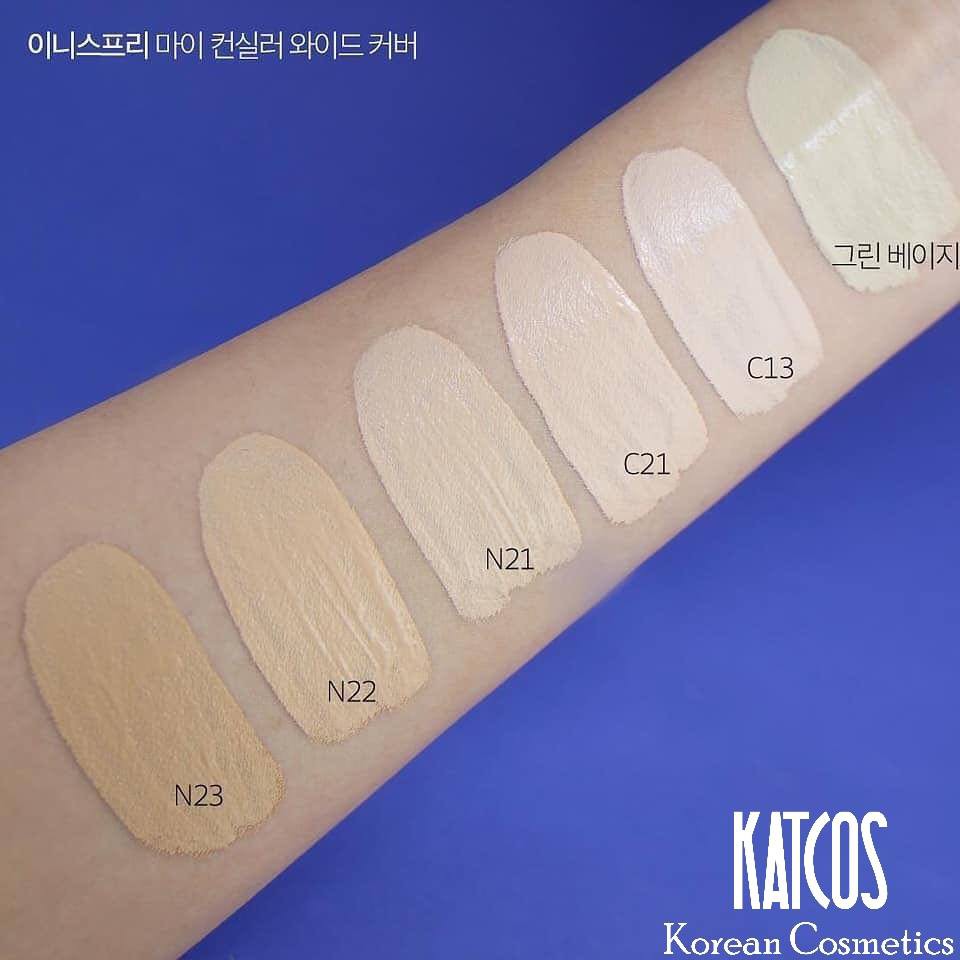 KEM CHE KHUYẾT ĐIỂM INNISFREE MY CONCEALER WIDE COVER | BigBuy360 - bigbuy360.vn