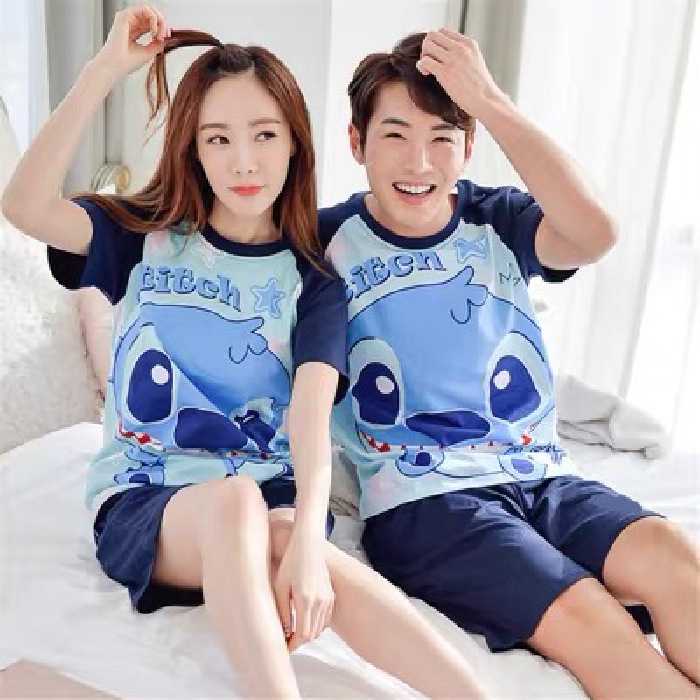 áo nữ đồ bộ pyjama Bộ Đồ Ngủ Pijama Vải Satin Quyến Rũ Cho Cặp Đôi đồ ngủ nữ tiểu thư dễ thương lụa sexy cute bigsize dài tay hai 2 dây