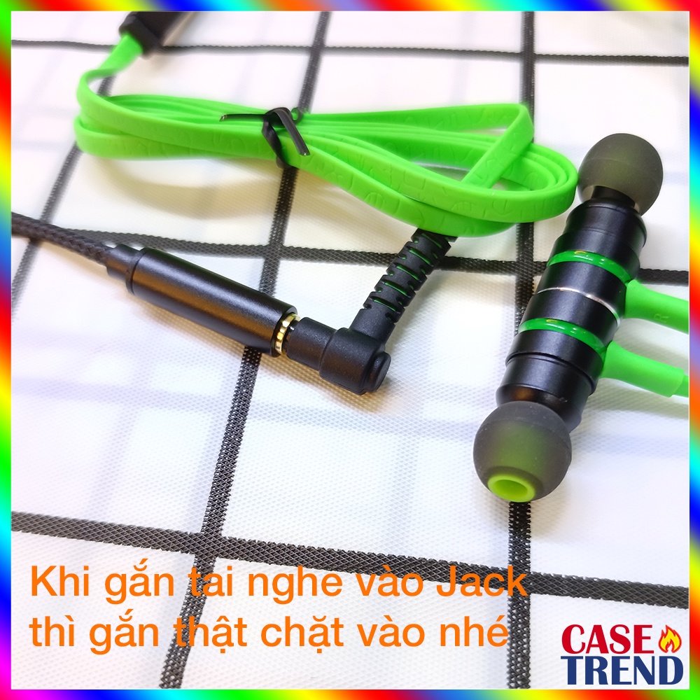 Jack Chuyển Đổi Tai Nghe 3.5 Chia Ra Đầu Mic và Audio Hỗ Trợ Đàm Thoại Trên PC Laptop dây dù dài 22cm