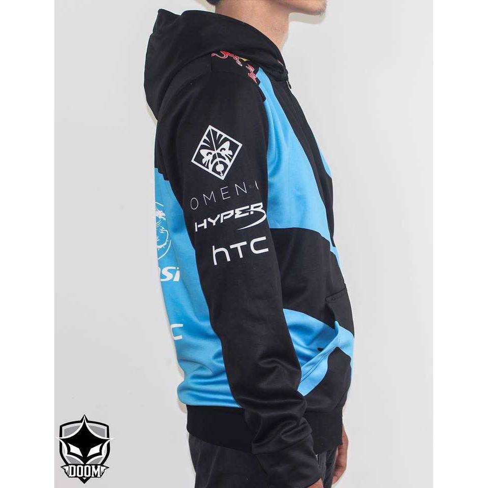 Áo khoác Hoodie Zipper C9 xanh