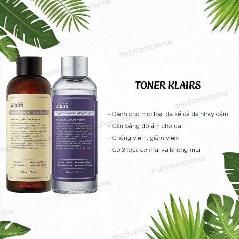 Toner Klairs Supple Preparation Facial
