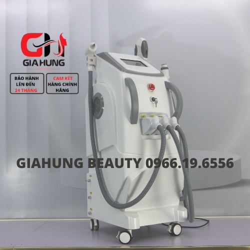 [Chất Lượng Hàng Loại 1] Máy OPT 3 Tay Cầm Triệt Lông Vĩnh Viễn - Laser Xóa Xăm - Hifu Nâng Cơ