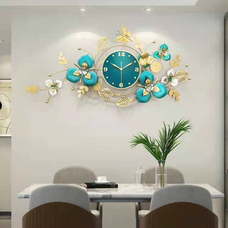 Đồng Hồ Treo Tường Trang Trí Nhà Cửa,Decor Tường,Mã 2913,Hoạ Tiết Sắc Xuân,Đồng Hồ Tranh Đẹp,Giá Rẻ8