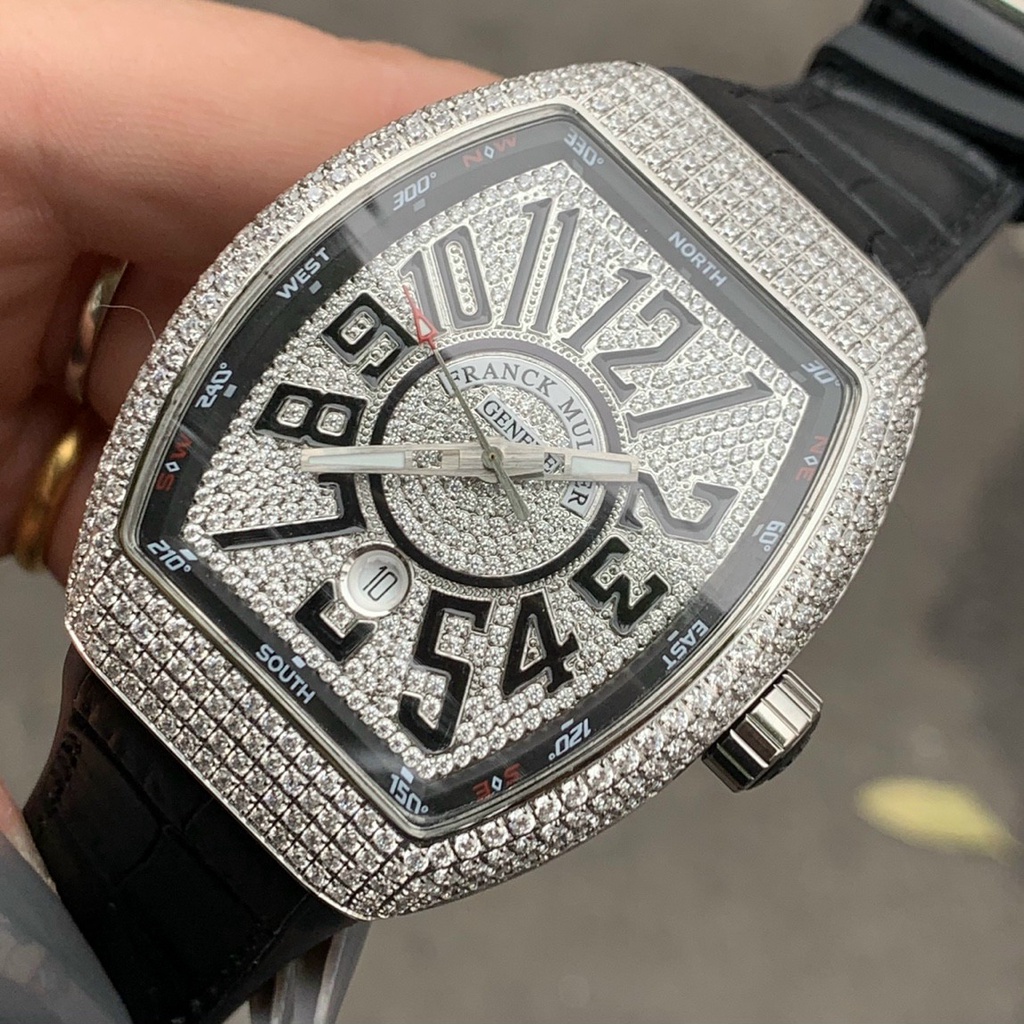 Đồng Hồ Nam Franck Muller Vanguard V45 Diamond