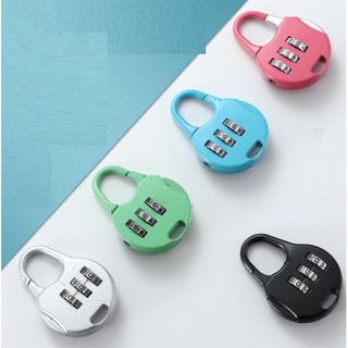 Khoá số balo, vali, hành lý tiện lợi loại tròn - Ổ khoá số vali và hành lý mini đa năng - 4043