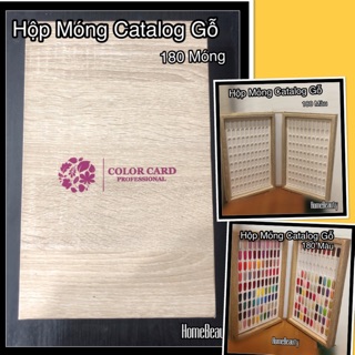 Combo Sổ Catalo Gỗ trưng mẫu móng