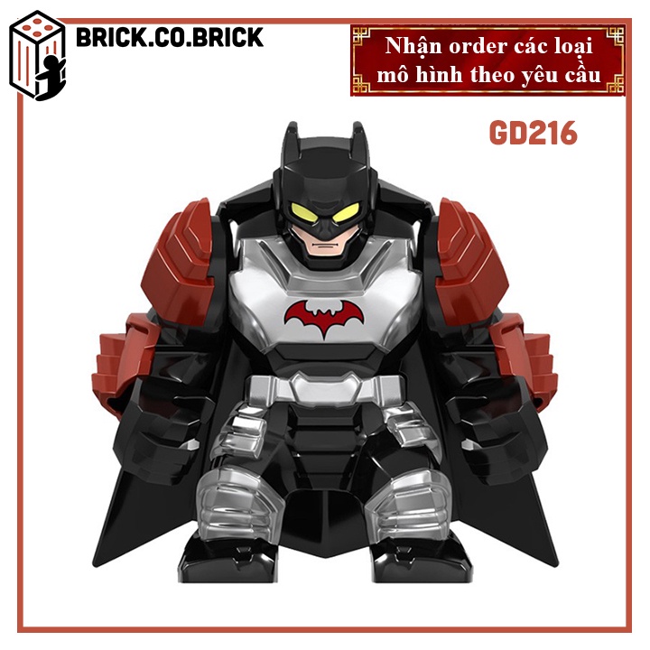 Đồ Chơi Lắp Ráp Minifigure Nhân Vật Lego Người Dơi Super Heroes Batman DC / Marvels GD201-GD216