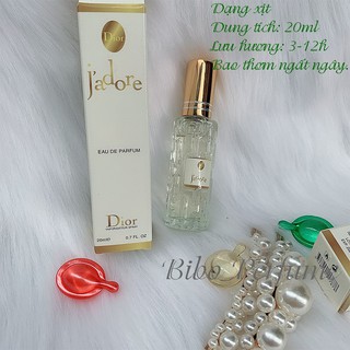 [ sale + giá sỉ] NƯỚC HOA NỮ MINI 20ML THƠM LÂU NỮ TÍNH (mùi như hình)