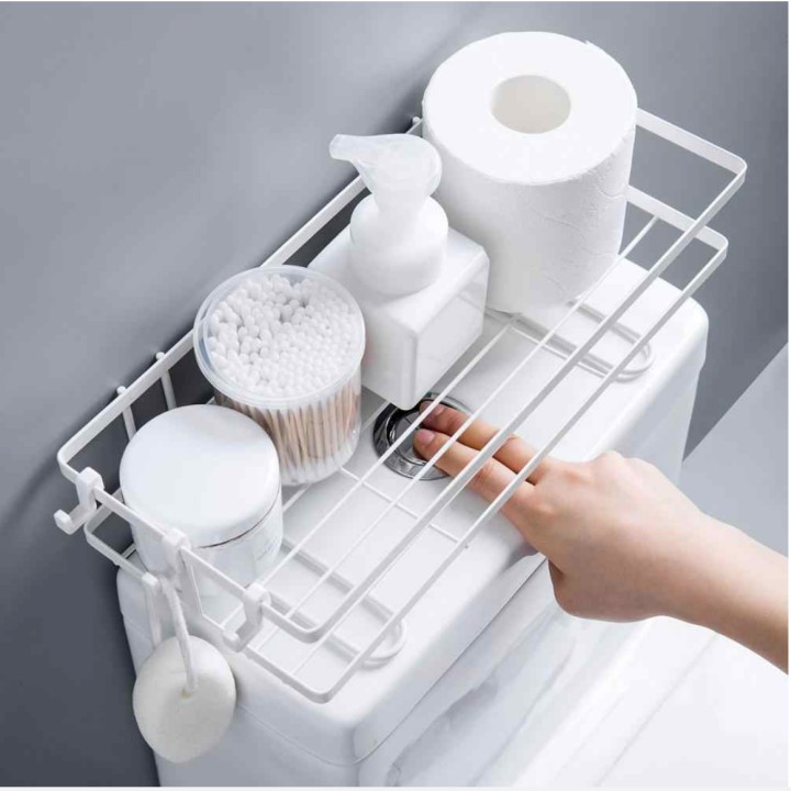 Giá đựng để gọn đồ nhà tắm chống nước có móc treo tiện lợi Bathrooms Store Artifacts