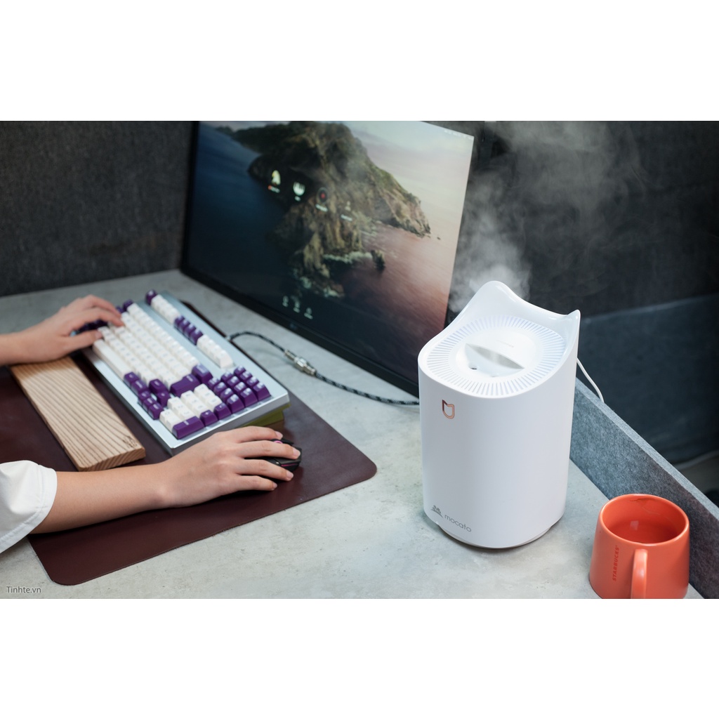 Máy Phun Sương Tạo Ẩm Mocato Air M501 Dung Tích 3300ml Cân Bằng Độ Ẩm Điều Hoà Không Khí