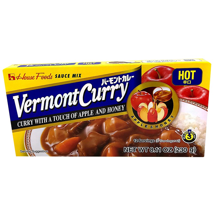 Cà ry NHẬT BẢN VERMONT CURRY - 240G ( VIÊN NẤU CÀ RI NHẬT)