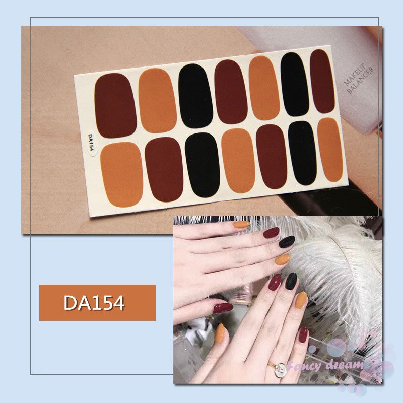 Sticker Dán Móng Tay không thấm nước siêu xinh và tiện lợi