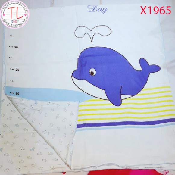 KHĂN TẮM HỌA TIẾT CÁ HEO NGỘ NGHĨNH CHO BÉ YÊU