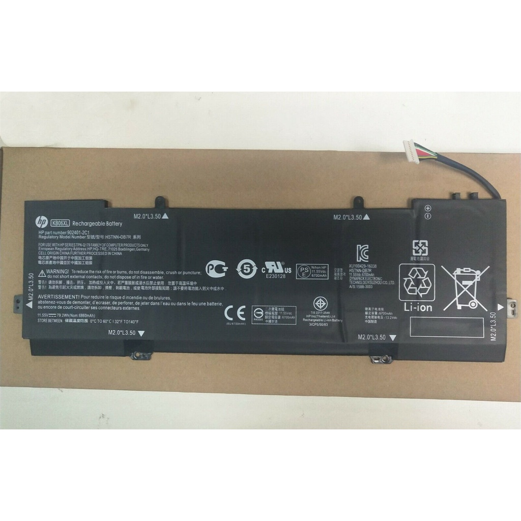 (BATTERY) PIN LAPTOP HP 15-BL000 KB06XL (ZIN) (3 CELL) dùng cho Spectre x360 15-bl000, 15-bl000na, 15-bl031ng