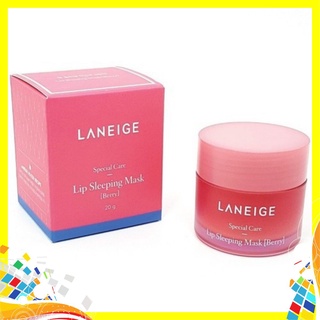 [GIẢM GIÁ SỐC] Mặt nạ ngủ cho môi Laneige 20g Lip Sleeping Mask, Mặt nạ ngủ môi Laneige Berry [AUTHENTIC]
