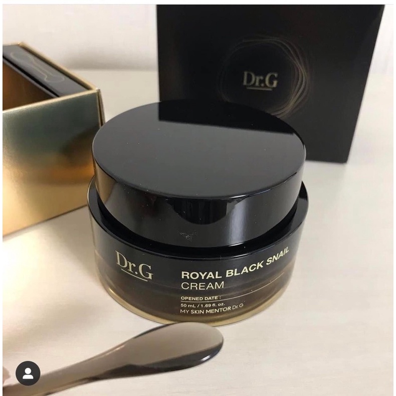 Kem dưỡng  Dr.g YORAL BLACK SNAIL CREAM