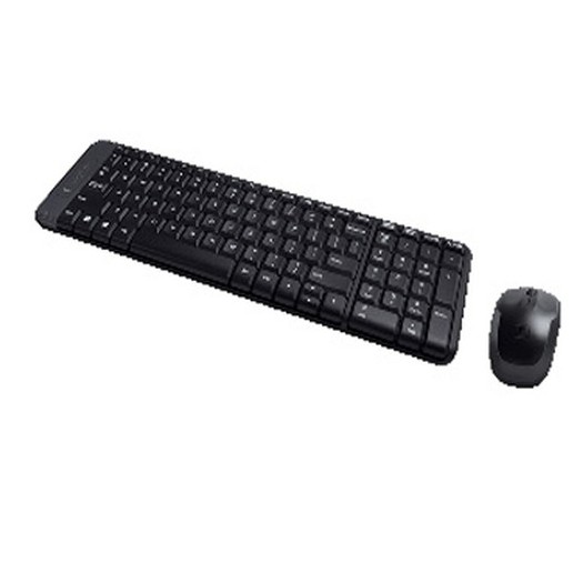 Combo Bàn Phím + Chuột Không Dây Logitech Mk220 Mk-220