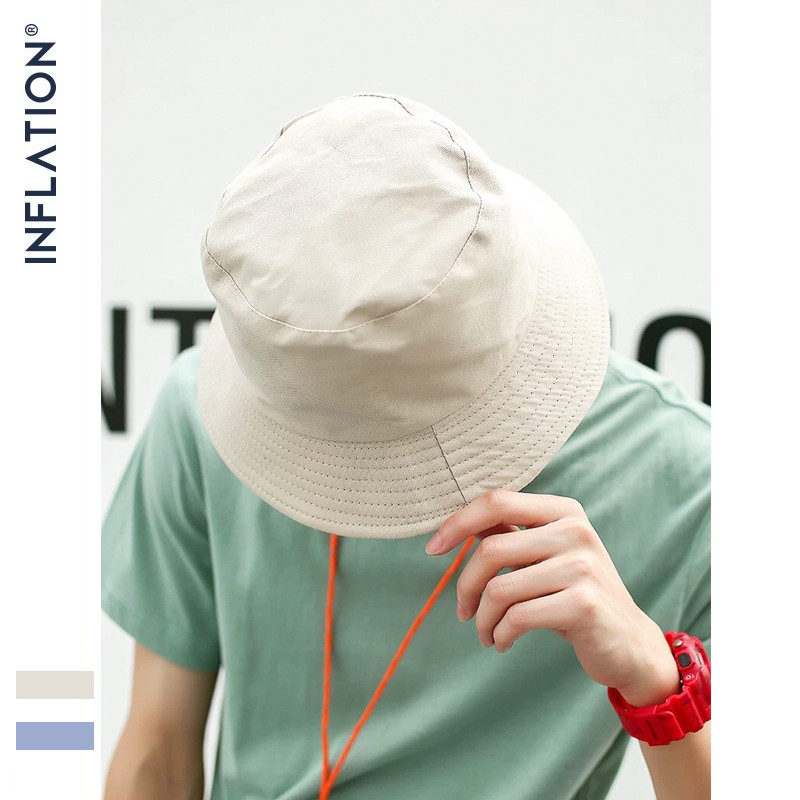 Mũ bucket Trơn vành rộng phong cách street wear - mũ xô INF
