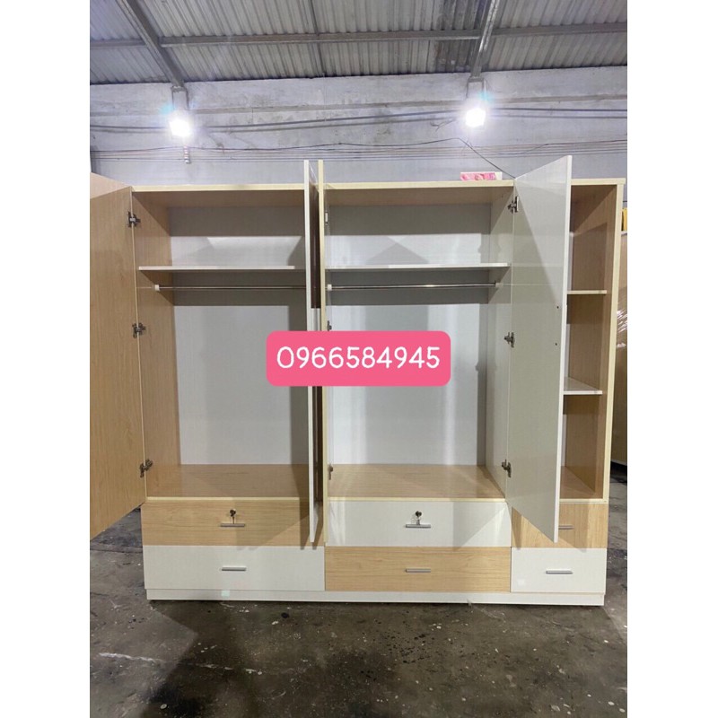 Tủ nhựa đai loan 4 cánh 1 kệ miễn ship hcm 20km | BigBuy360 - bigbuy360.vn