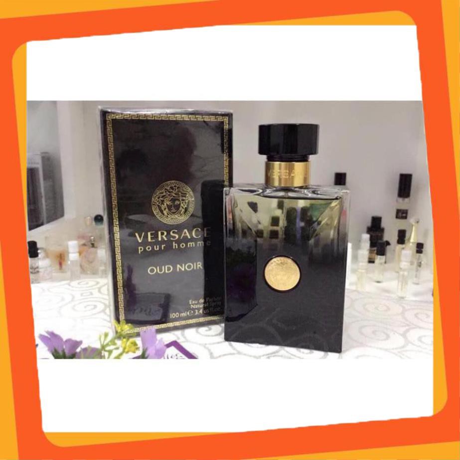 Nước Hoa 💘 FREE SHIP 💘 Nước hoa chính hãng Versace Oud Noir Pour Homme EDP Test 5ml/10ml/20ml 🍭 CHẤT 🍭 | Thế Giới Skin Care