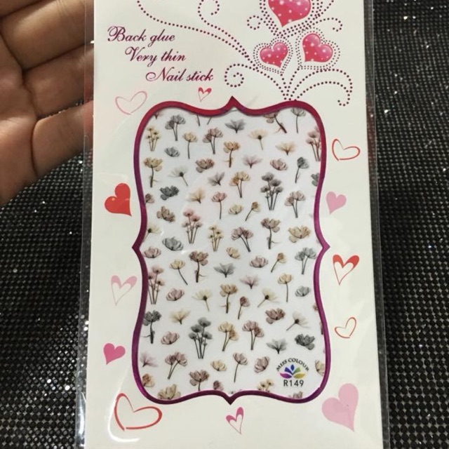 Hình dán Sticker Nail