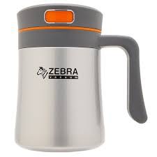 Bình giữ nhiệt Zebra Amethyst có quai 0.4L - Zelect - 112997