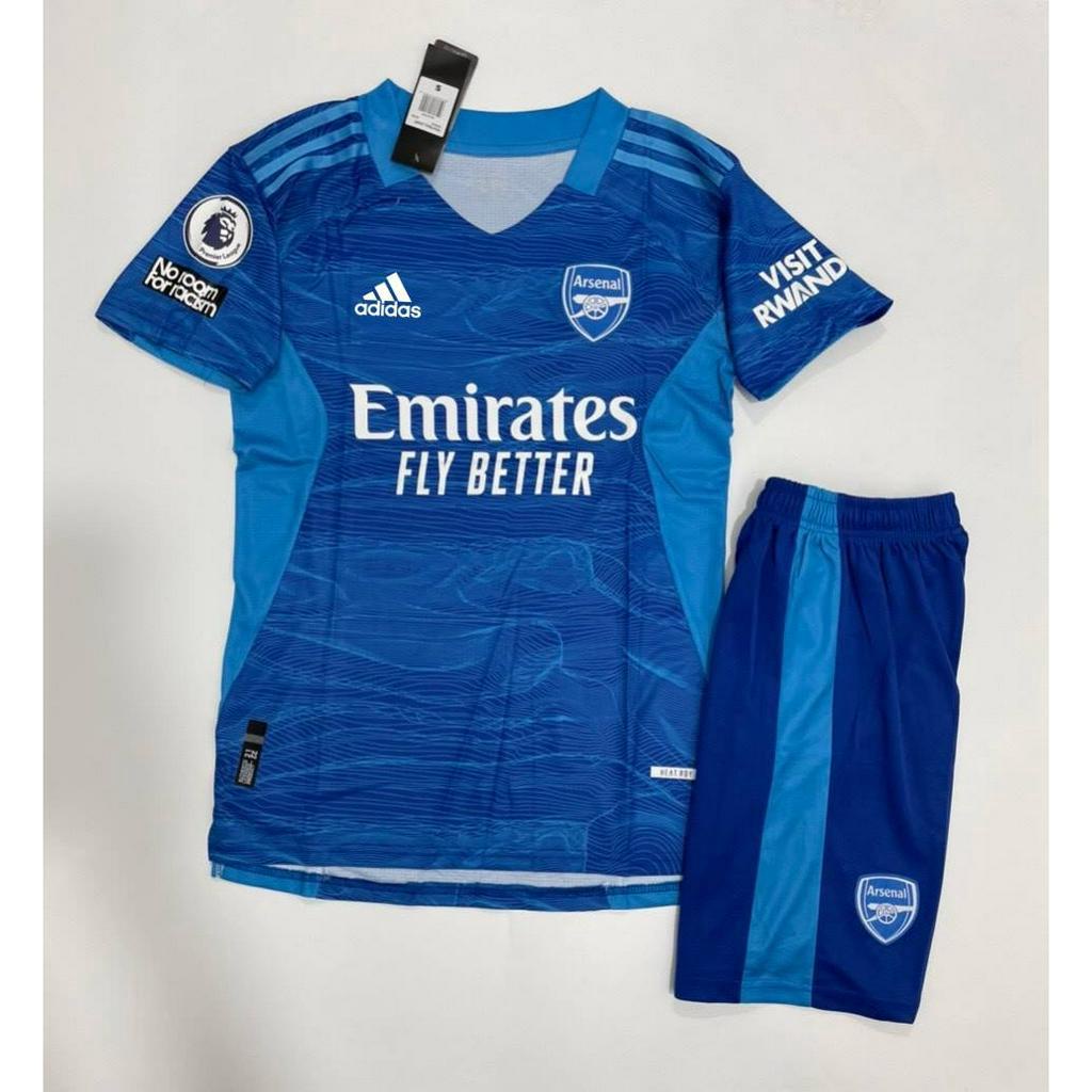 ÁO QUẦN BÓNG ĐÁ CLB ARSENAL-VAI GAI THÁI CAO CẤP