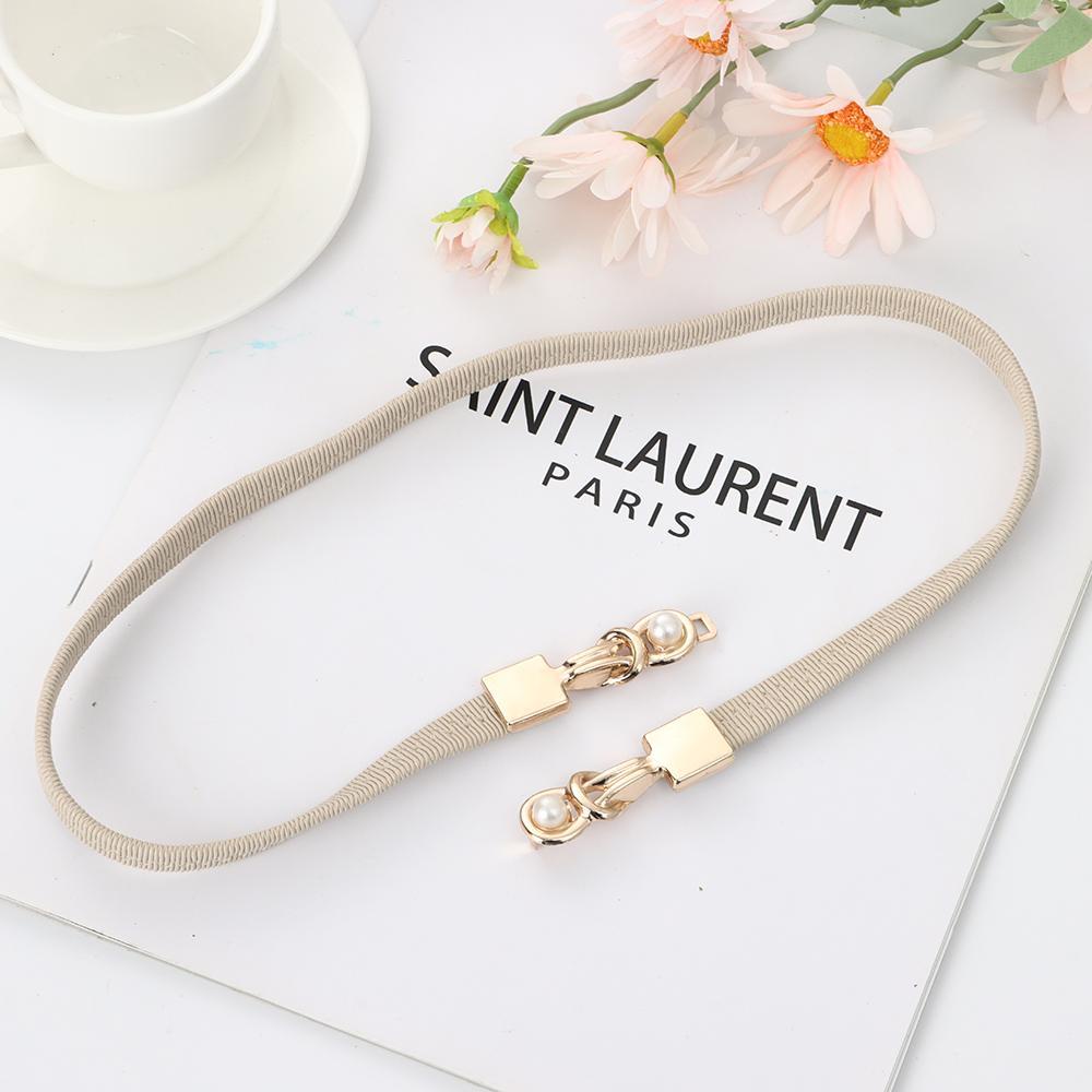 Thắt Lưng Co Giãn Có Khóa Cài Trang Trí Dành Cho Nữ