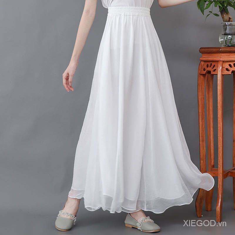 Quần Voan Dài Ống Rộng Thời Trang Dành Cho Nữ | BigBuy360 - bigbuy360.vn