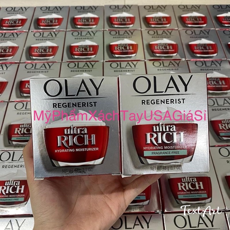 [HàngMỹKem Dưỡng Ẩm Làm Săn Chắc Da Olay Regenerist Ultra Rich Moisturizer 48g