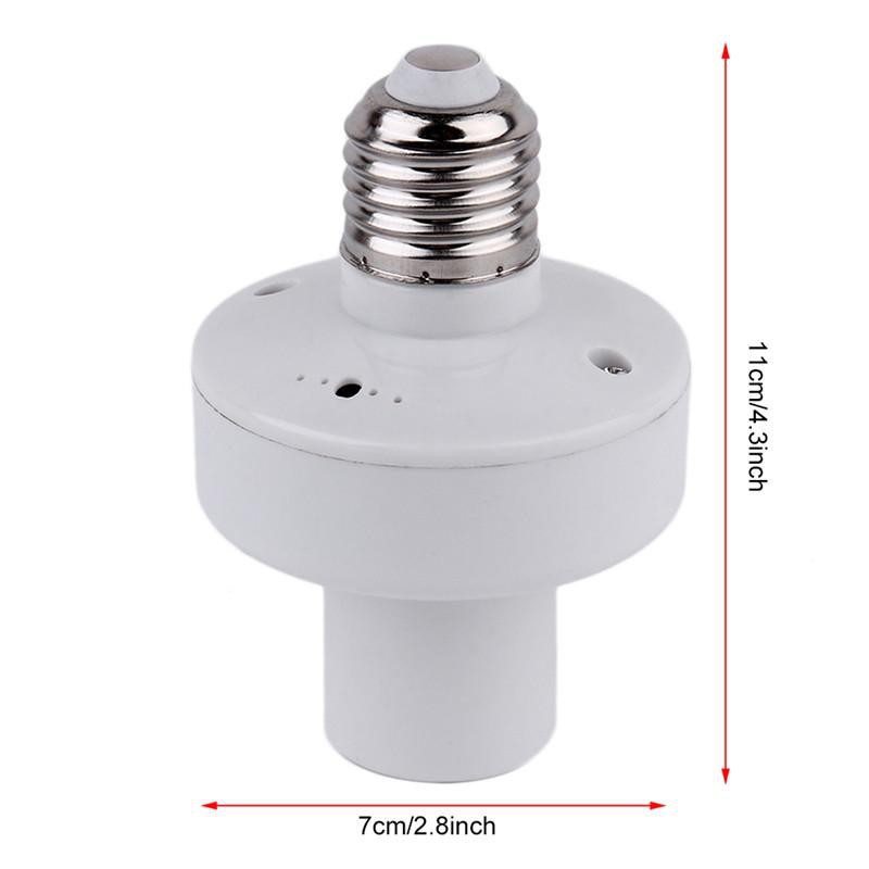 Đui đèn E27 điều khiển từ xa bằng sóng RF mạ vàng có Remote - Đồ chơi giá sỉ
