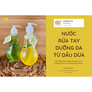 Nước rửa tay dưỡng da từ dừa Cửu Long
