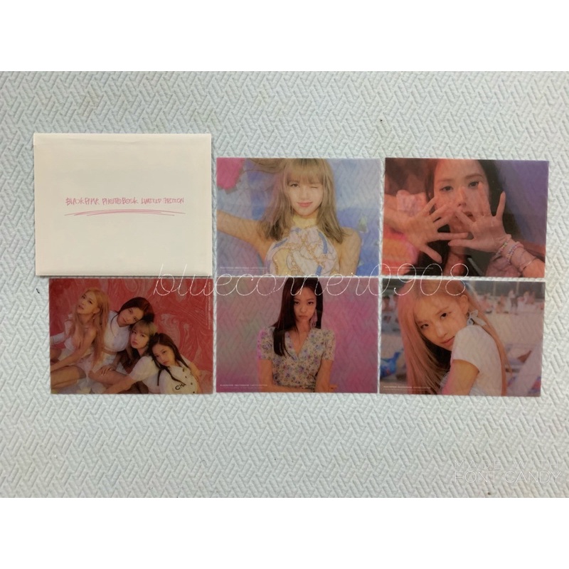 Blackpink photobook limited nguyên seal