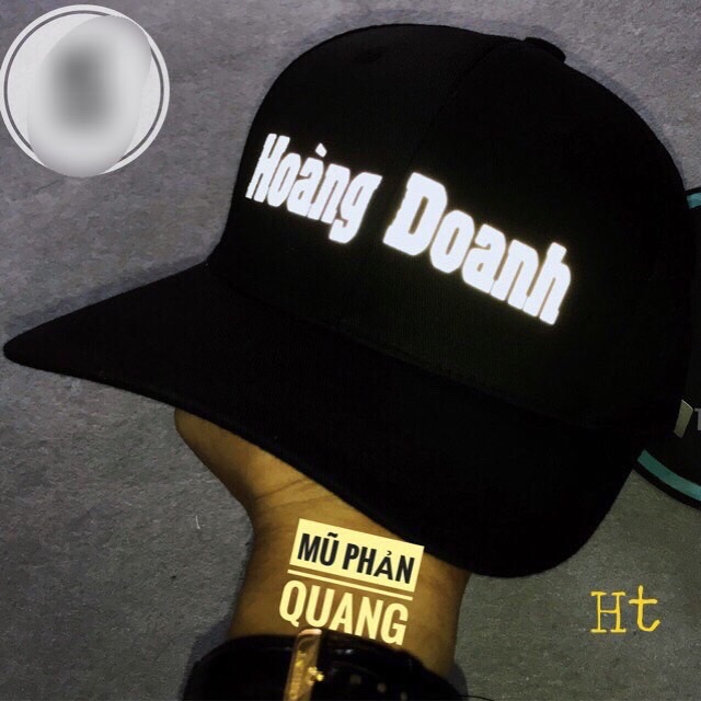 Mũ lưới trai hiphop phản quang in theo yêu cầu